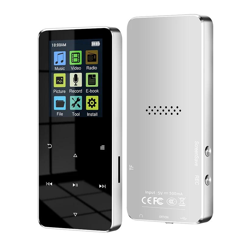 2024  ġ  ÷̾, ݼ MP4  ÷̾, HiFi 5.0 MP3  ī Ŀ, FM ˶ ð, å